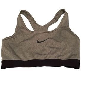 Nearly New! Gray Nike Sports Bra - Girls Size XS